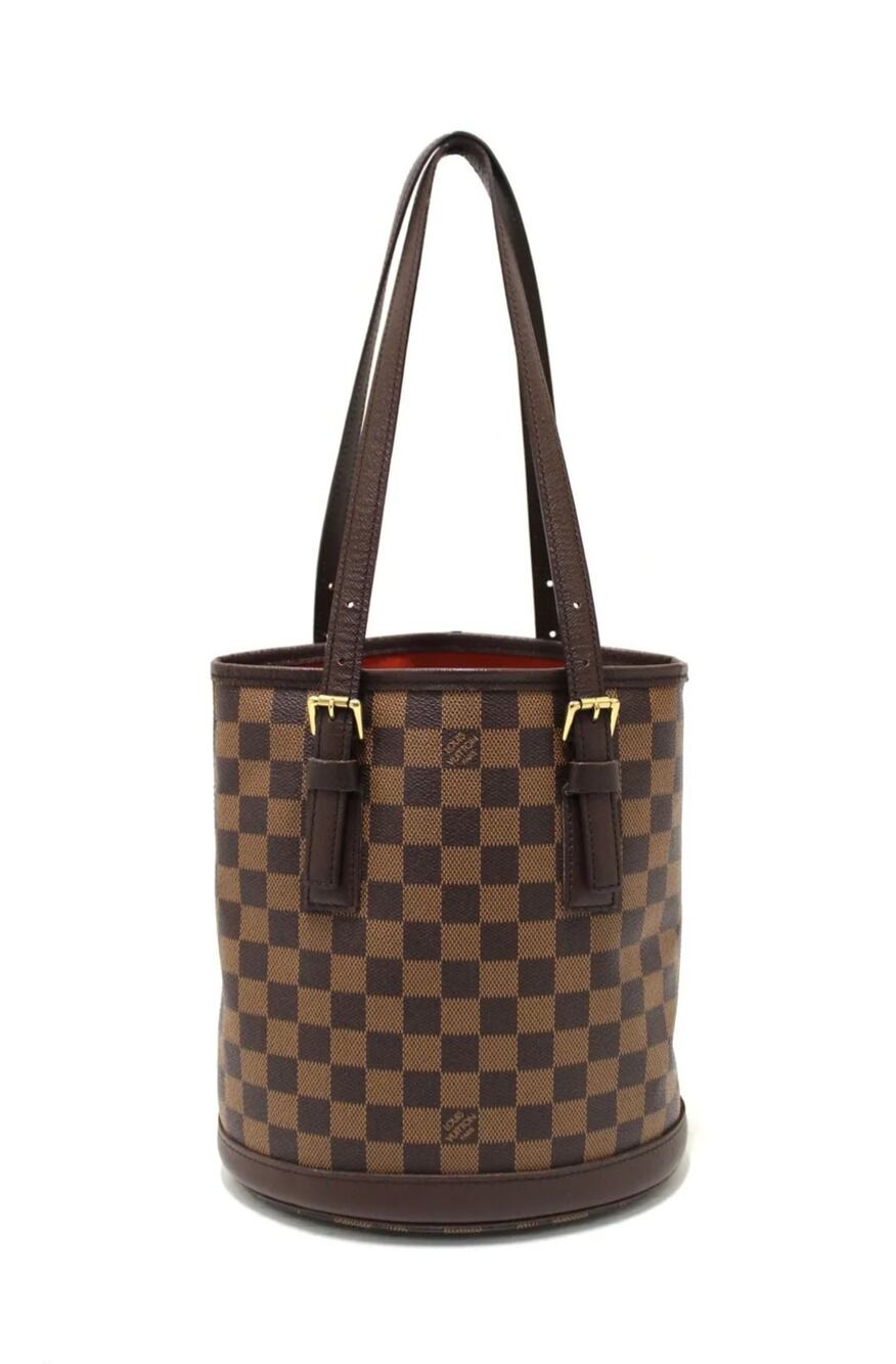 Louis Vuitton Damier Ebene Marais Bucket Bag